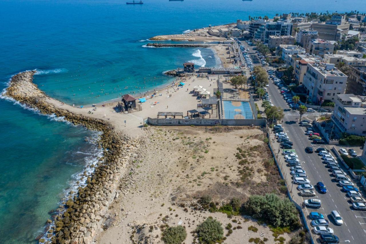Port City Haifa - Luxury Apartments 50 Mtrs From The Beach Zewnętrze zdjęcie